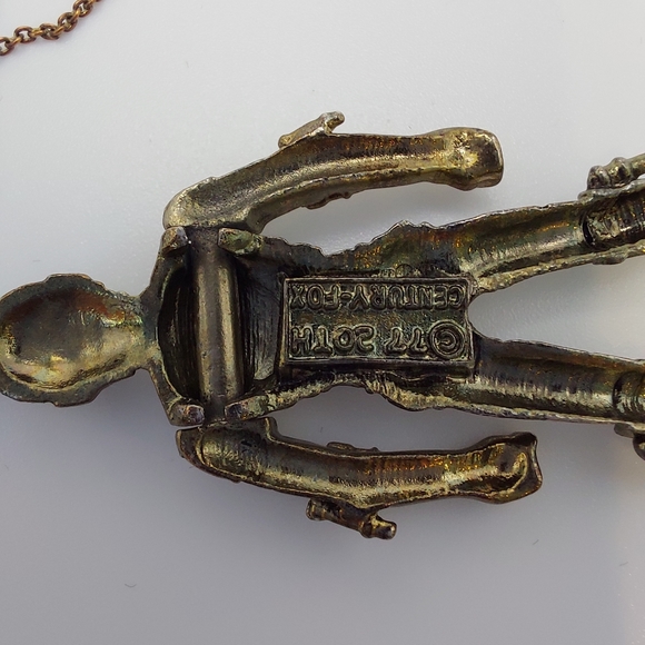 Star Wars Vintage C3PO Pendant w/ chain 1977. A Nostalgic Piece to Collect! - Picture 5 of 14